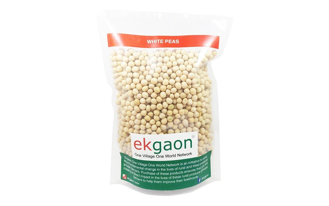 Ekgaon White Peas    Pack  500 grams